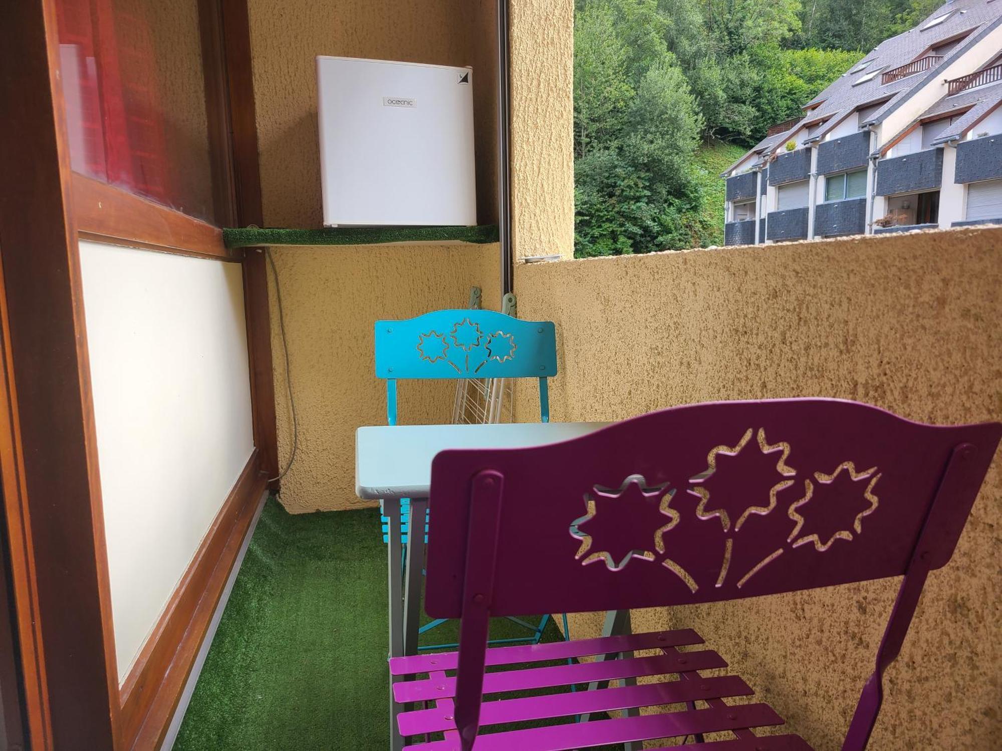 Studio St Lary Village-Vue Montagne. Saint-Lary-Soulan Exteriör bild